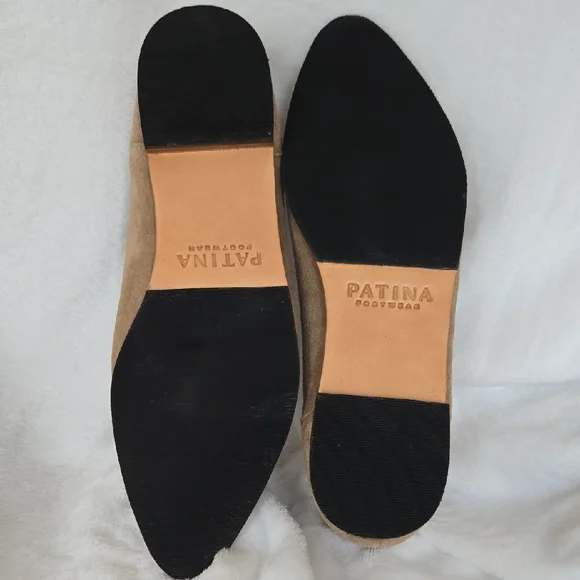 Patina Suede Slip-On Loafers | Size 8.5 | Handmade in Mexico - Picture 6 of 6